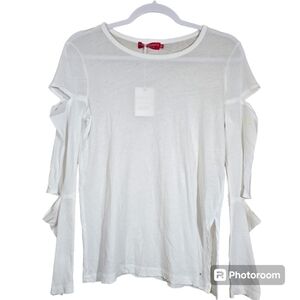 n:PHILANTHROPY Gloria Long Sleeve Cut Out Top Size XSMALL